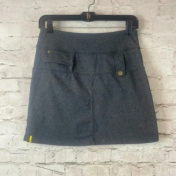 Lole Express Women's XS Dark Gray Eco Friendly Athletic Skirt Stretch UPF 50+ - Picture 1 of 9